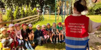 В гостях "Борисовское пожарно-спасательное дело"
