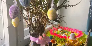 Выставка работ к светлому празднику "Пасха"